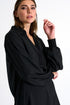 Shan Soie Silk puff sleeve blouse